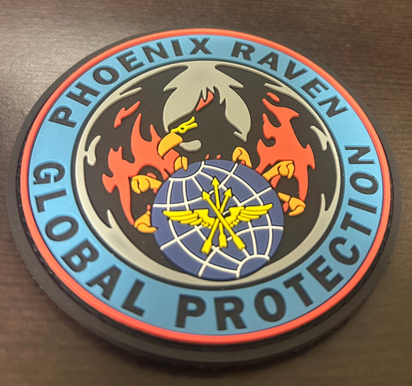 Phoenix Raven PVC patch